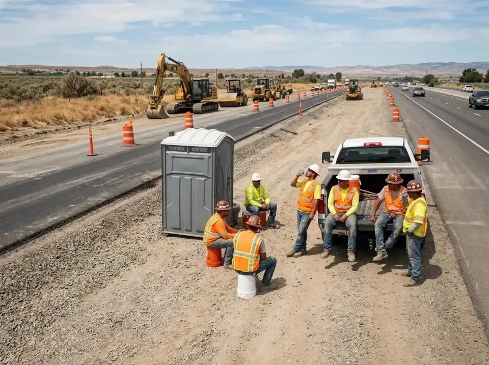 highway-road-construction-crew-007 — frequently asked questions, Porta Potty and Restroom Rentals in Kohler, WI